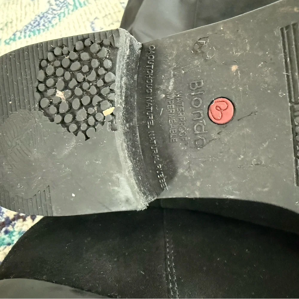 Blondo Black Over the Knee Boots size 10 women’s - Picture 5 of 9